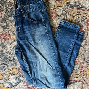 Mossimo Supply Co. Women's Boyfriend Jeans in Blue Wash